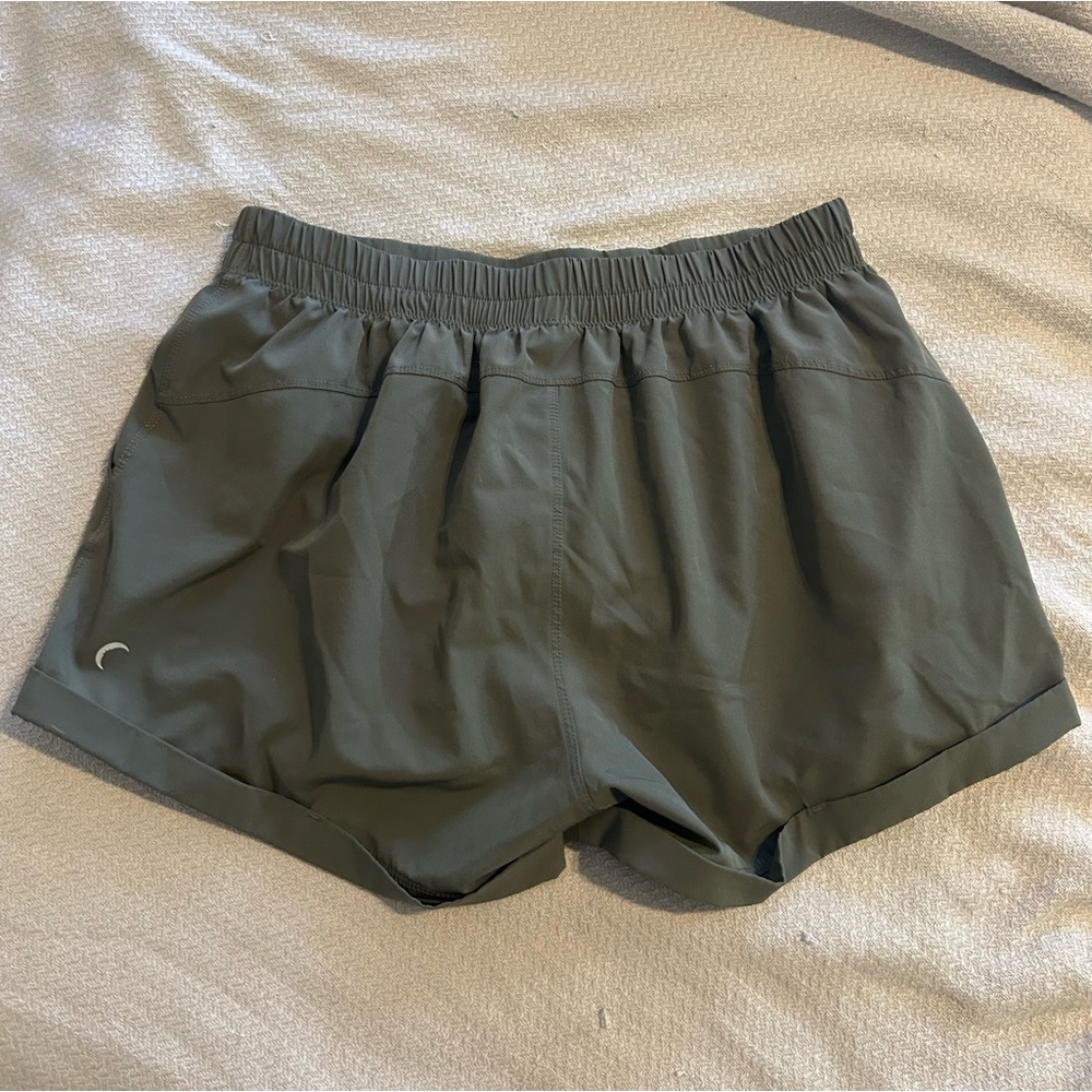 Women's Olive Green Summer Shorts